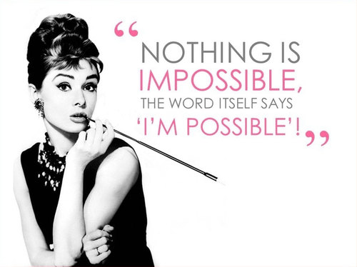 Quote of the Week -- Audrey Hepburn
